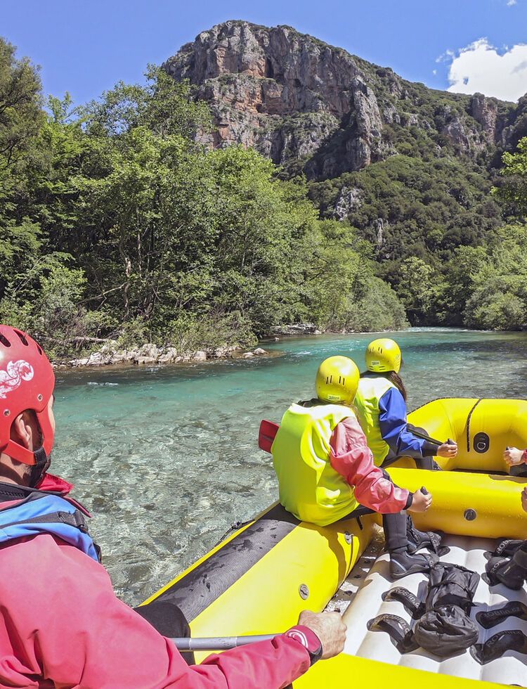 Rafting on Voidomatis river 4