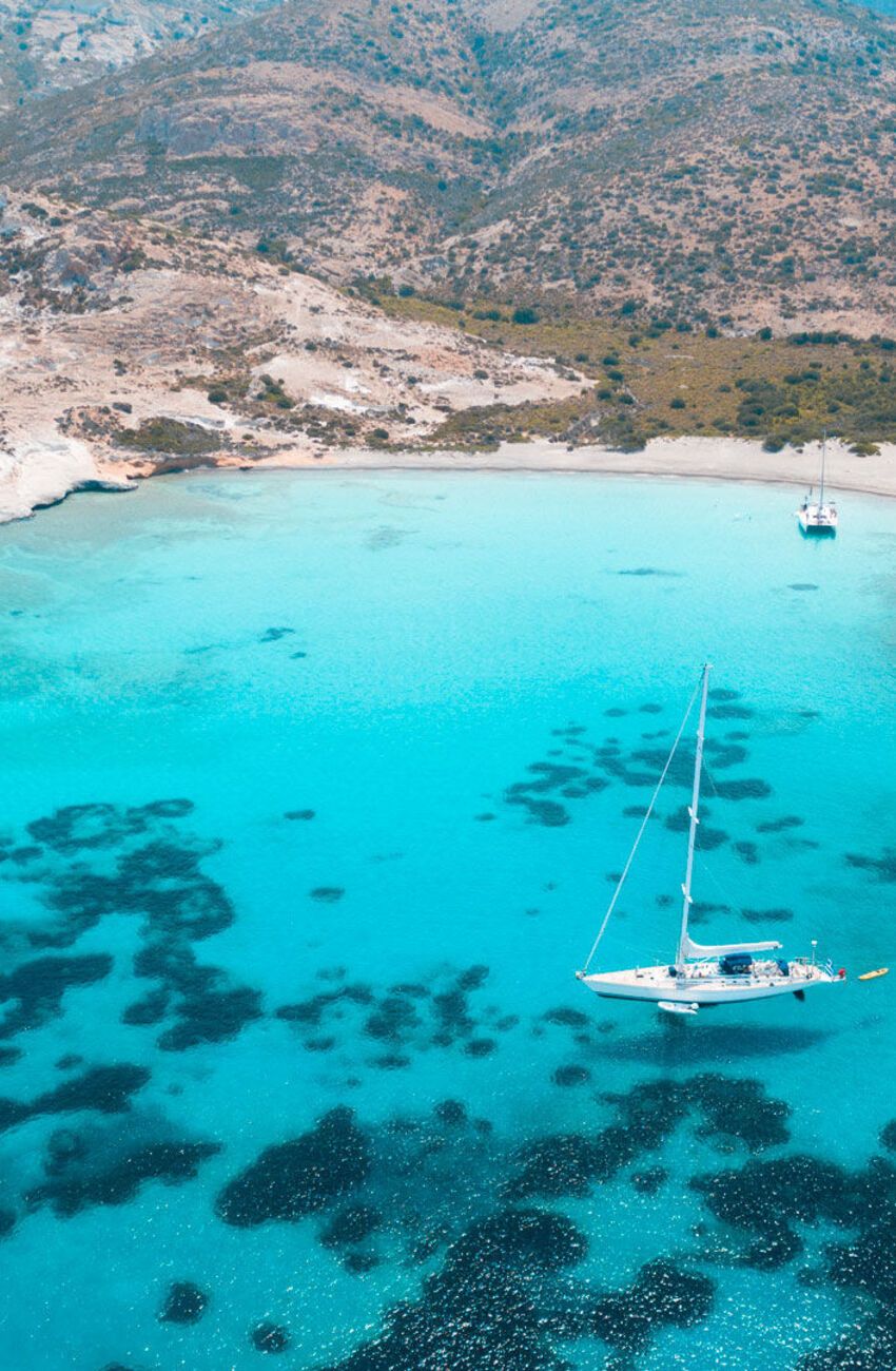 There are plenty beaches to choose from, amongst them the sandy Pano and Kato