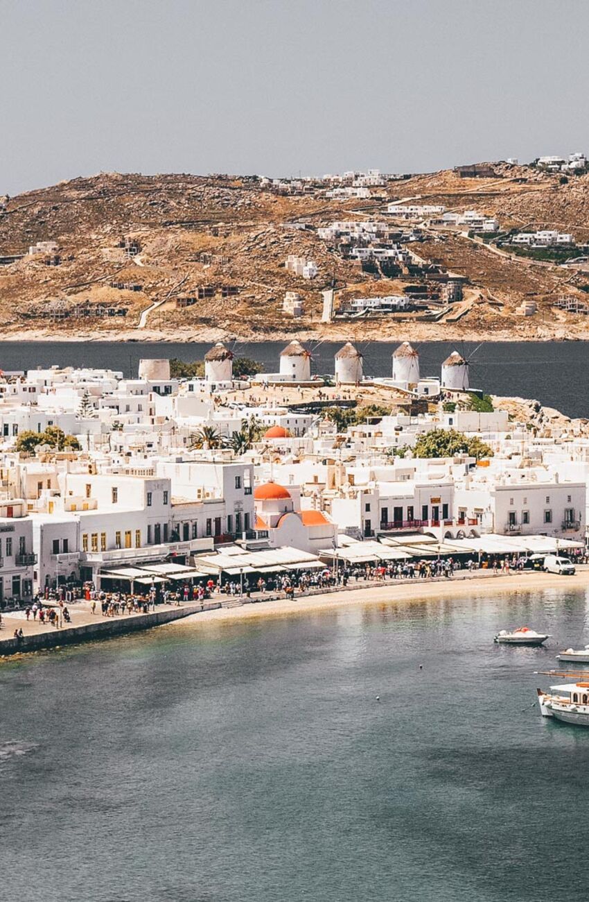 A walking tour through the Hora of Mykonos