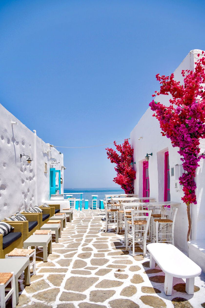 Picturesque Naoussa in Paros