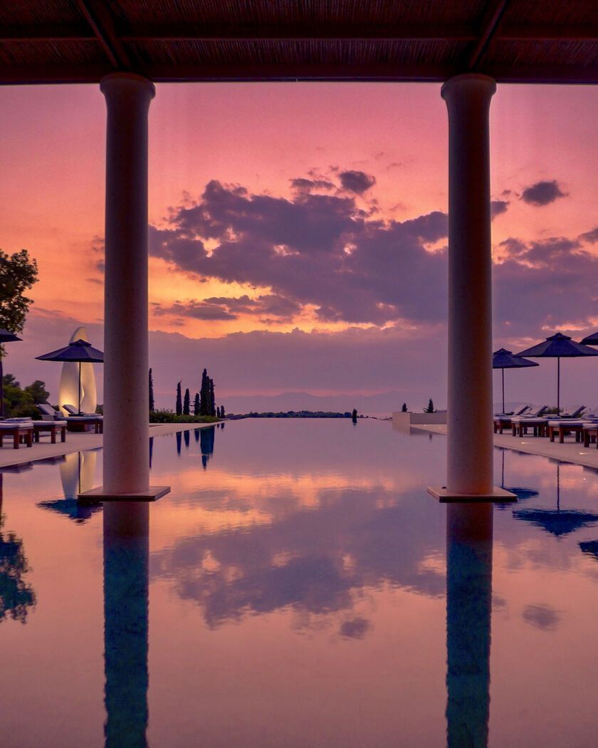 Sunsets in the Peloponnese 
