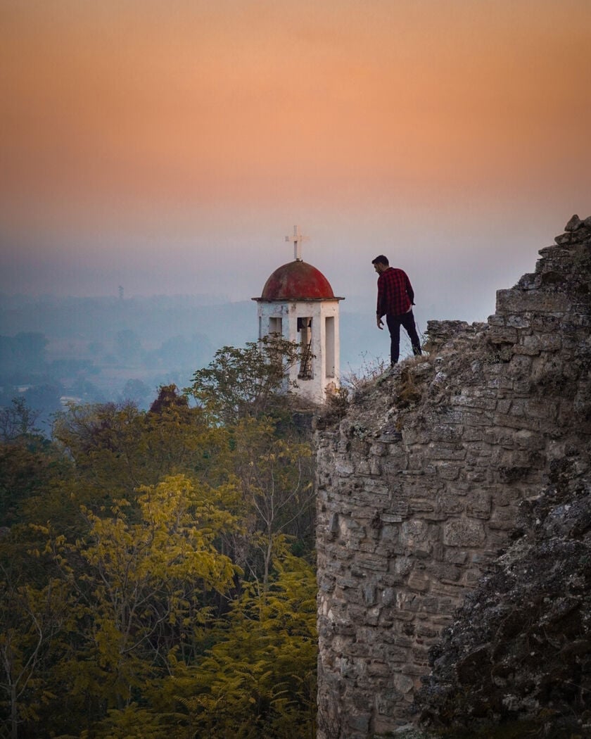 Sunset time in Didymoteicho, Evros Region