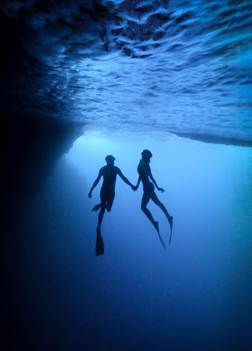 Dive in Blue Cave Kastellorizo