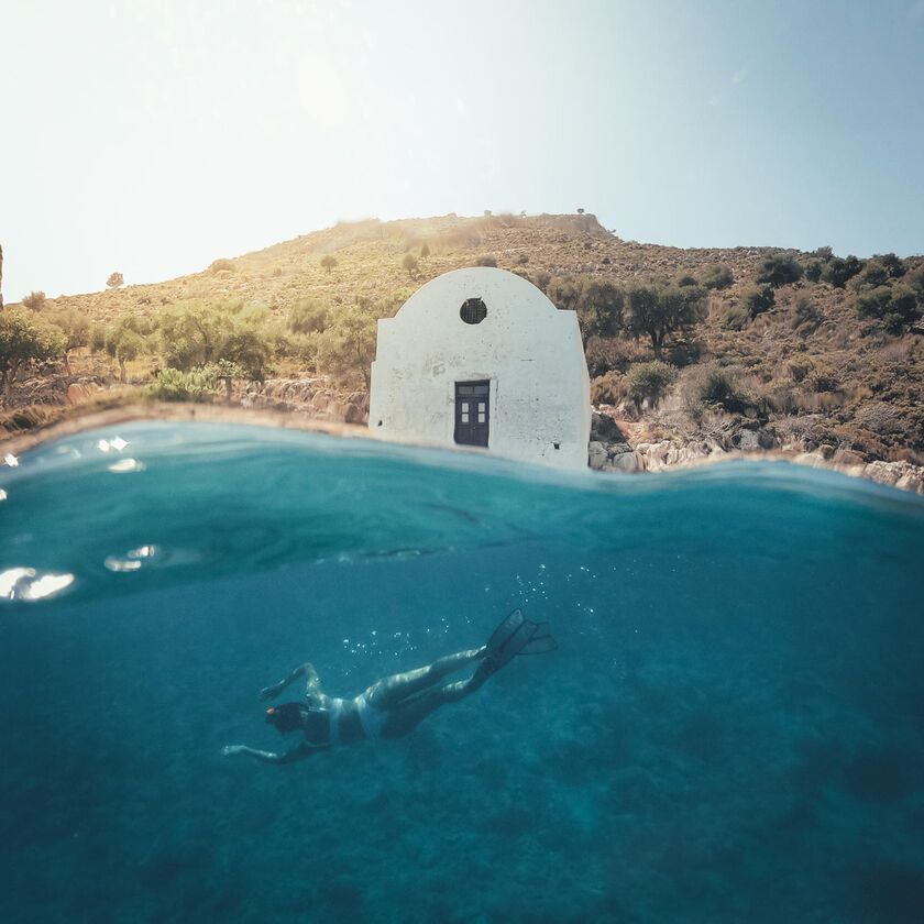 Swimming in Kastellorizo