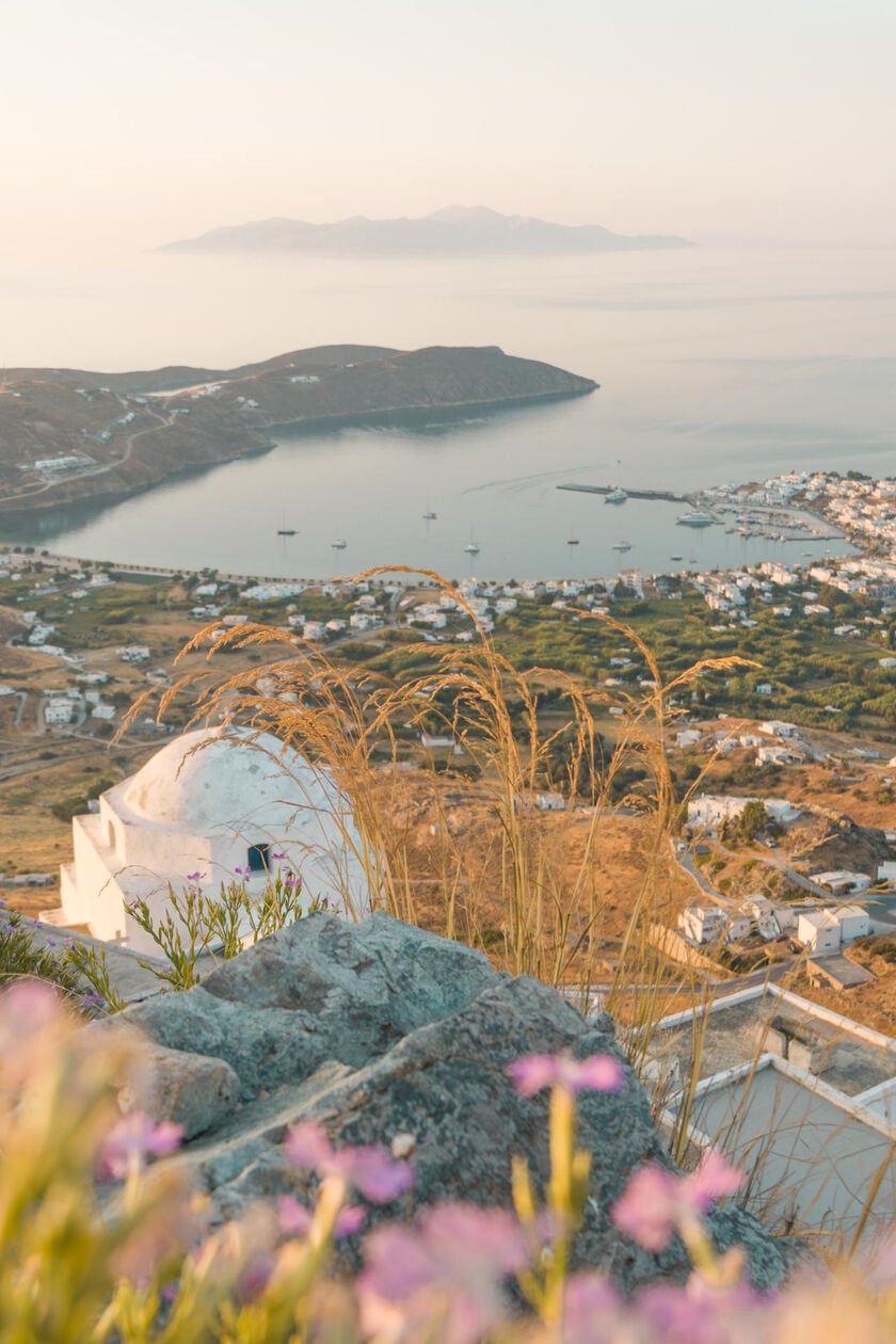 Morning view in Serifos