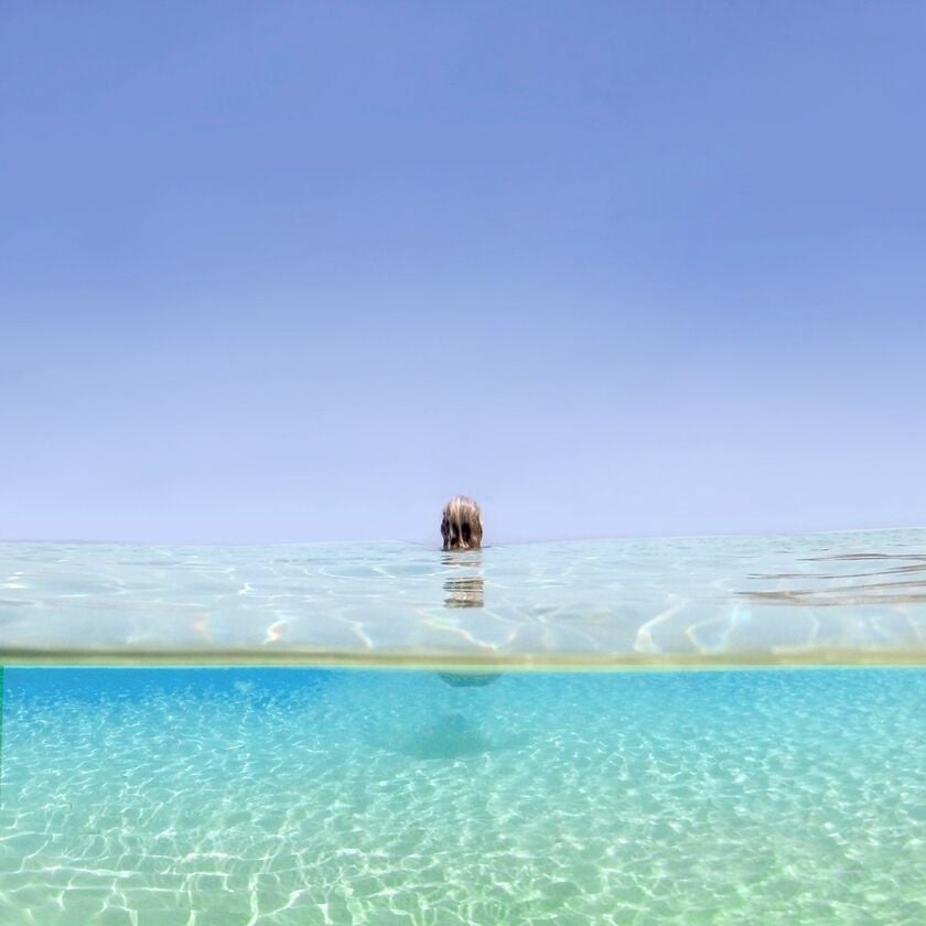 Swimming in Antiparos