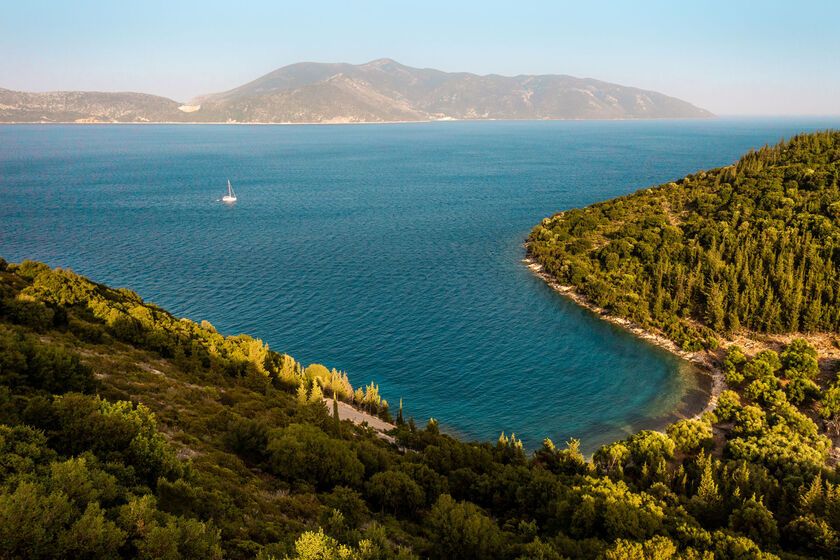 Part of the movie Captain Corelli’s Mandolin was shot on Horgota beach