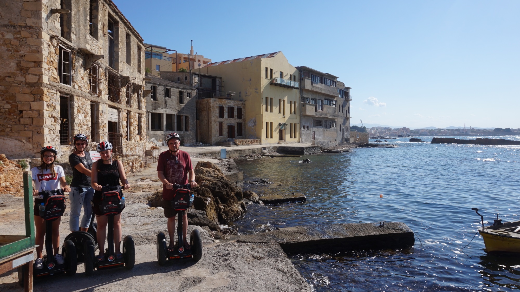 Chania: Guided Halepa Segway Tour