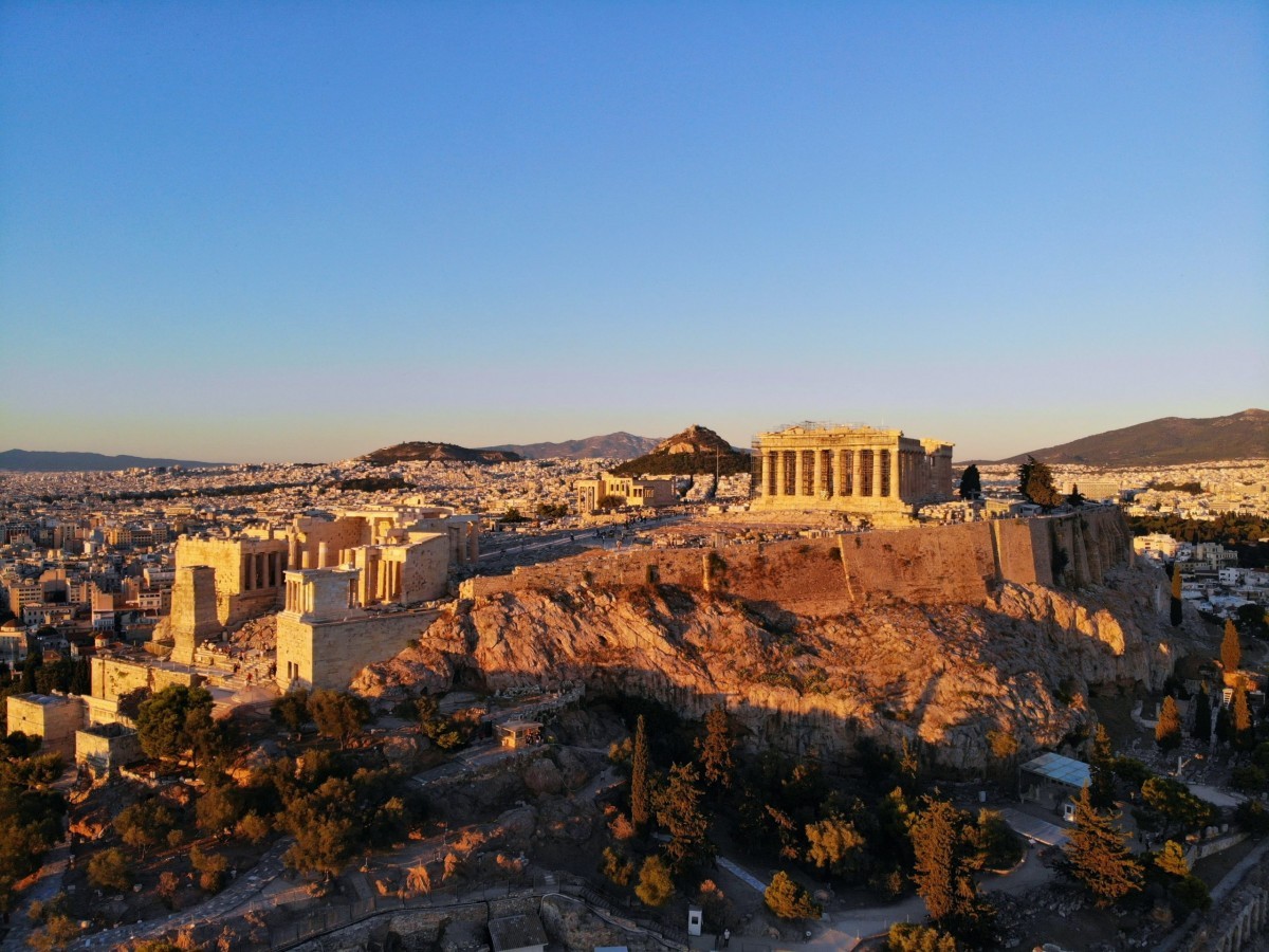 Acropolis and Acropolis museum tour during sunset
