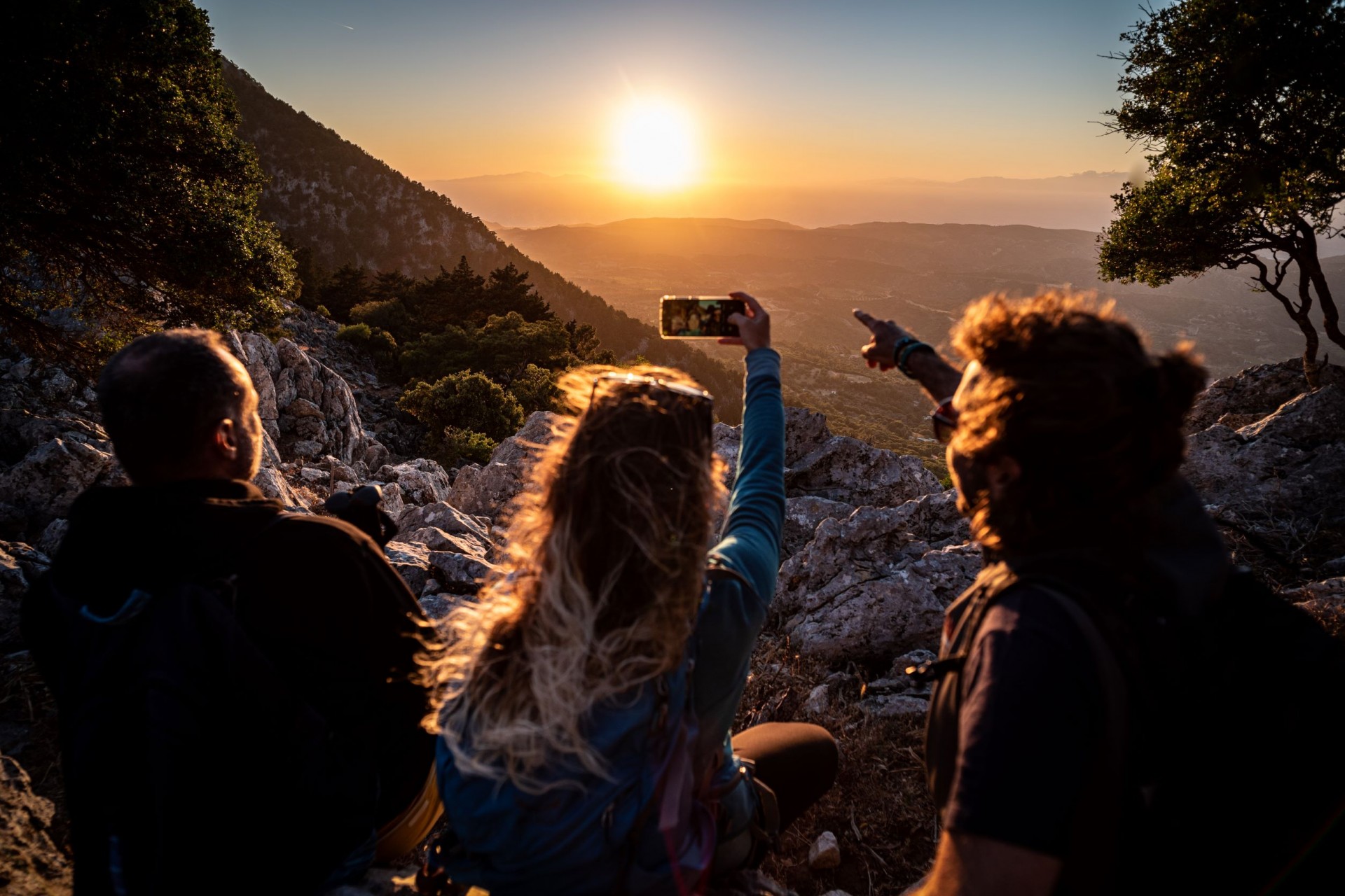 Rhodes: Profitis Ilias Sunset Hike with Snacks