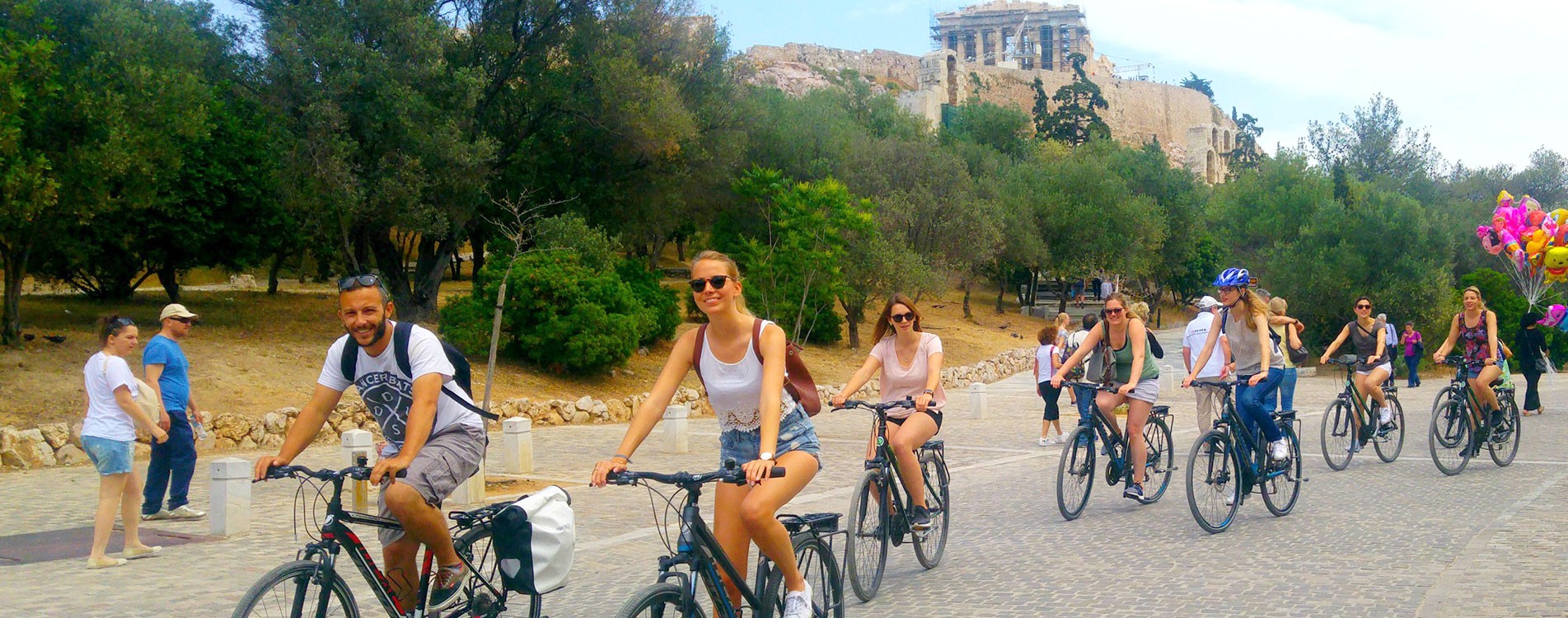 Athens morning bike tour