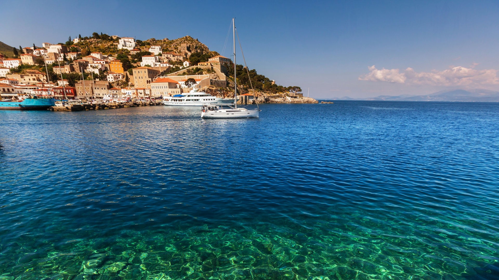 A dazzling day trip to Hydra island from Athens (Private)