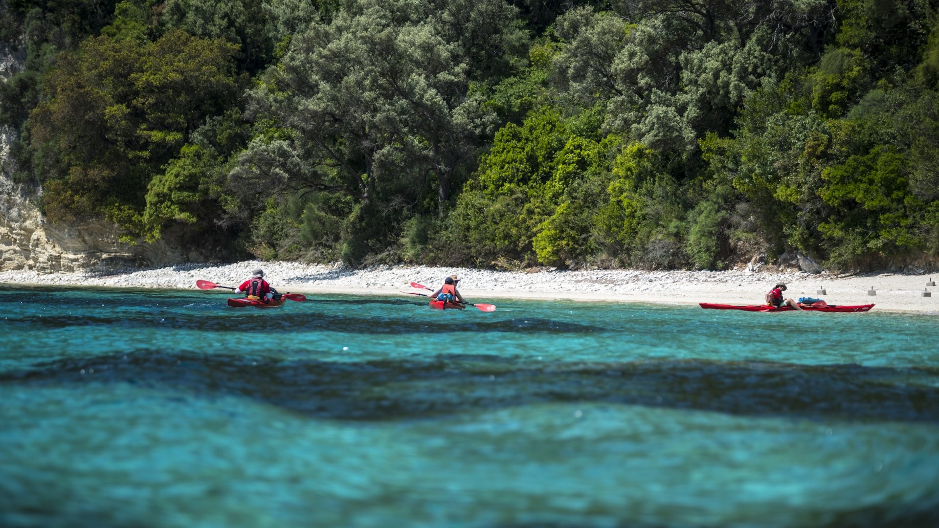 Lefkada: Full Day Sea Kayaking Tour
