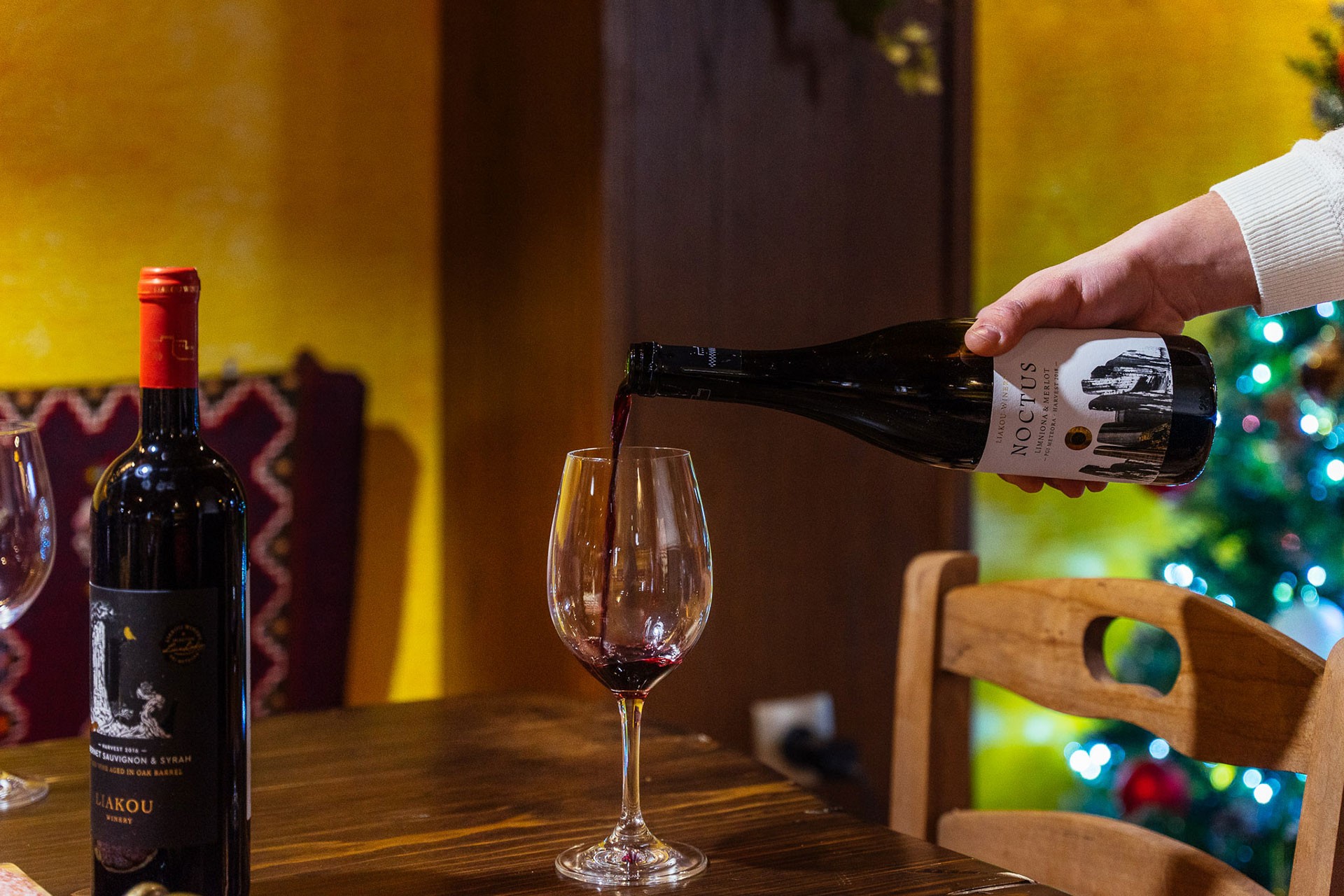 Meteora private wine tasting experience