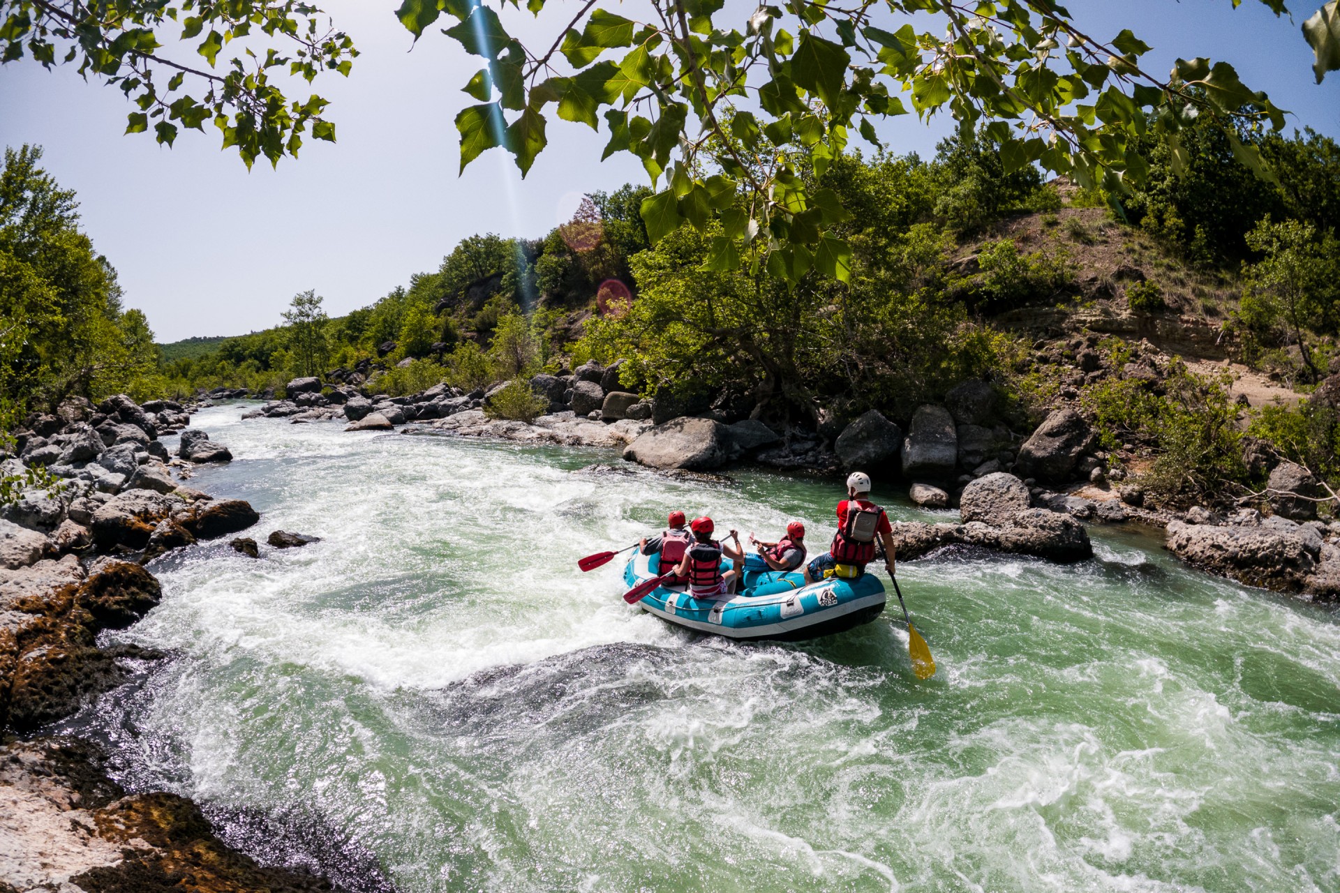 Meteora Rafting Day Trip (with picnic)