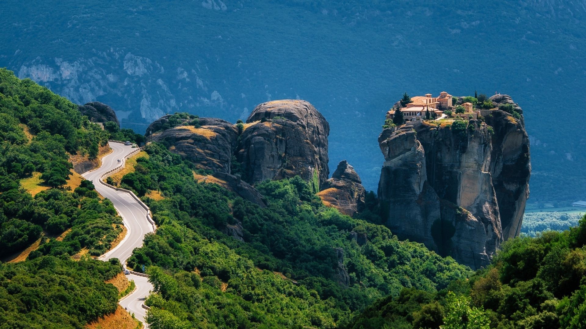 Meteora Express by Train