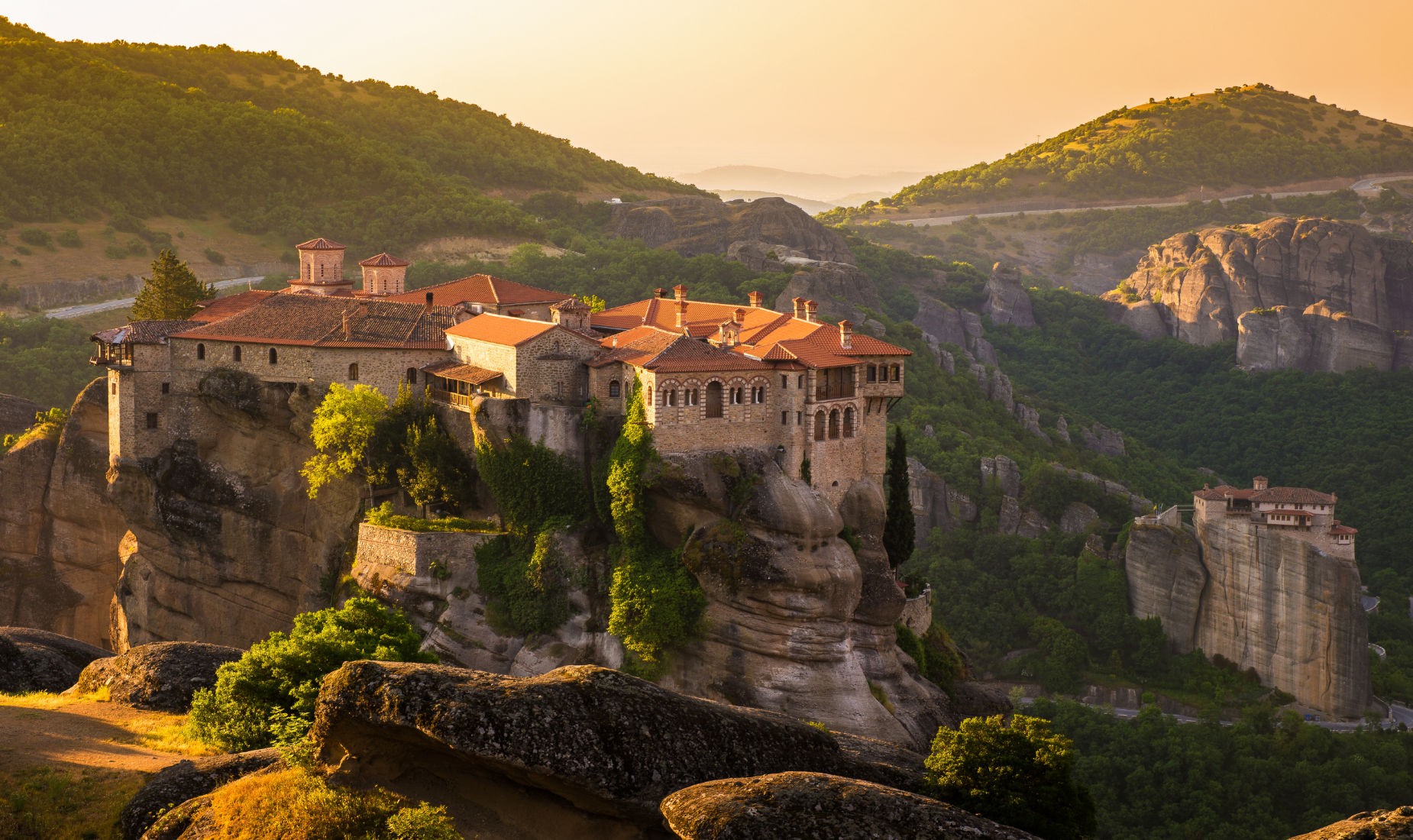 Meteora Express by Train