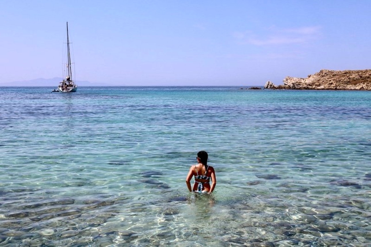 All Included Mykonos South Beaches, Rhenia and Delos Islands (free transfers)