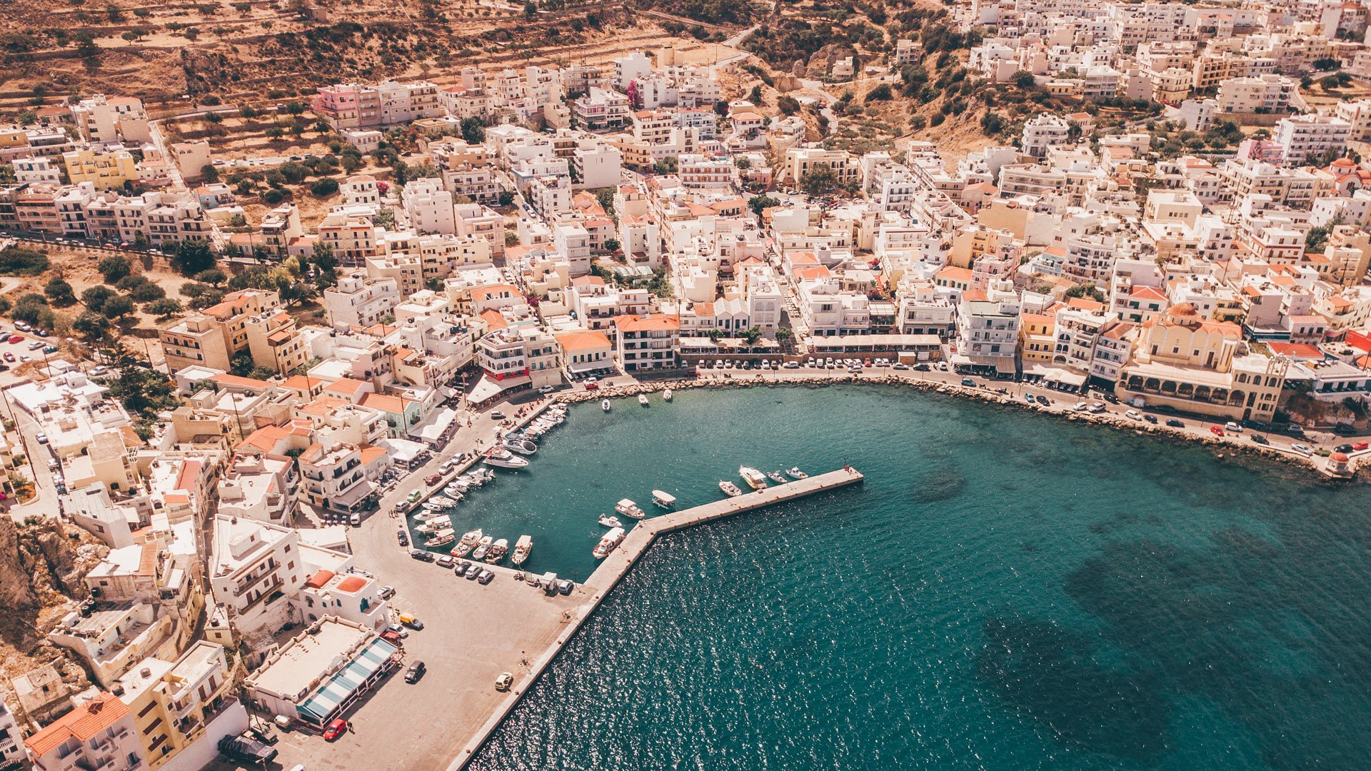Pigadia the capital of Karpathos and the main port-1
