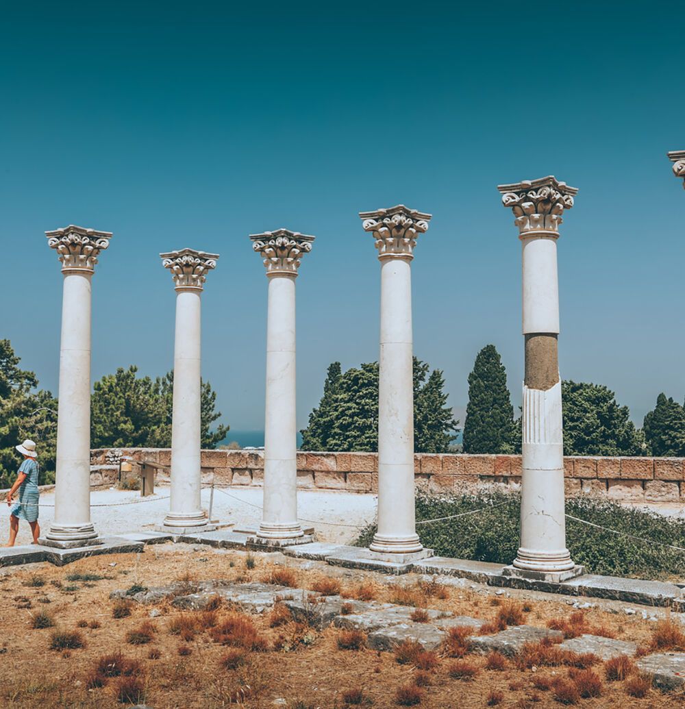 The Asclepion, Kos’ most famous archaeological site
